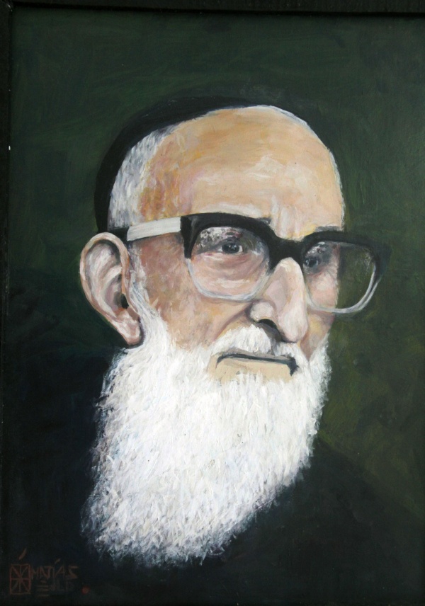 Retrato del Padre Domingo realizado por Matíaz.