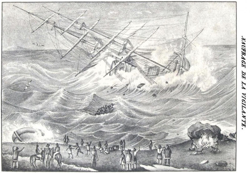 Archivo:1833 naufragio de la Vigilante.jpg