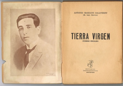 Ejemplar de Tierra Vrgen en el archivo de Raúl Montañés.